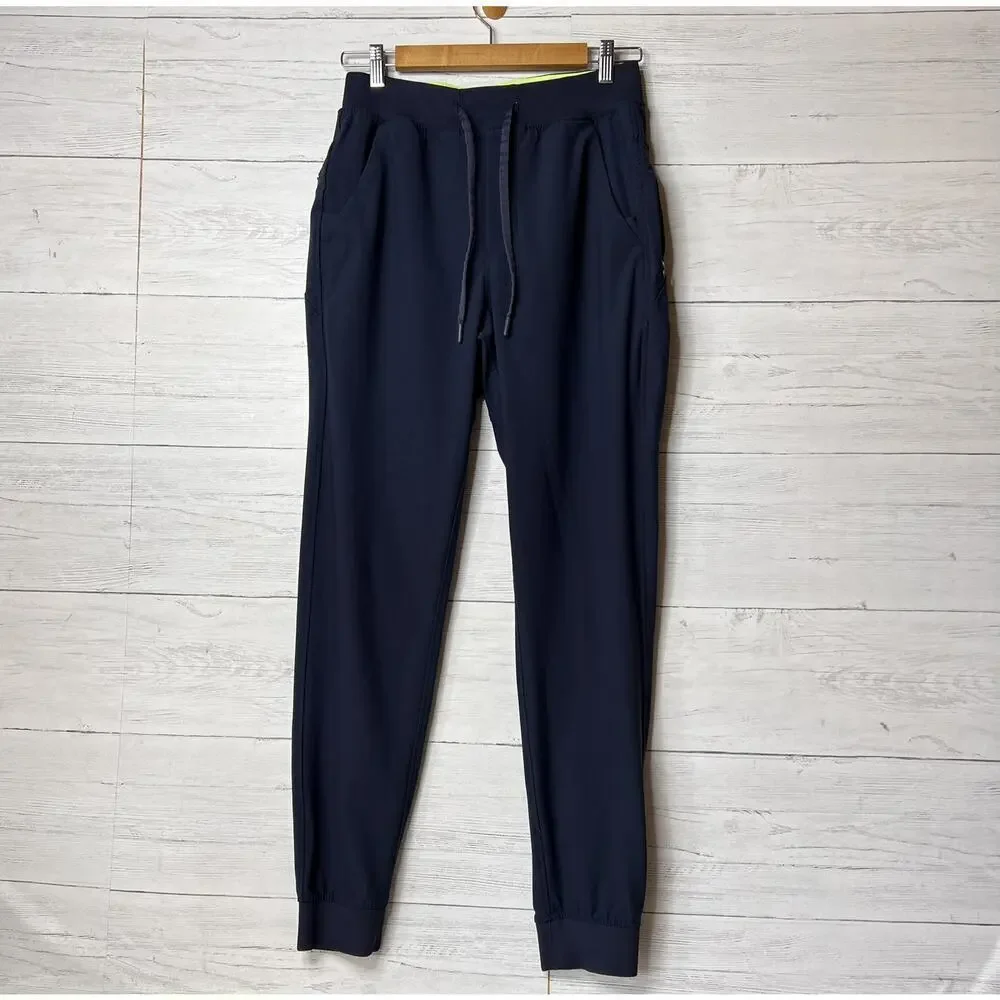 Birddogs Joggers Mens Size Medium Blue & Green Boom for Your Boomstick Pockets